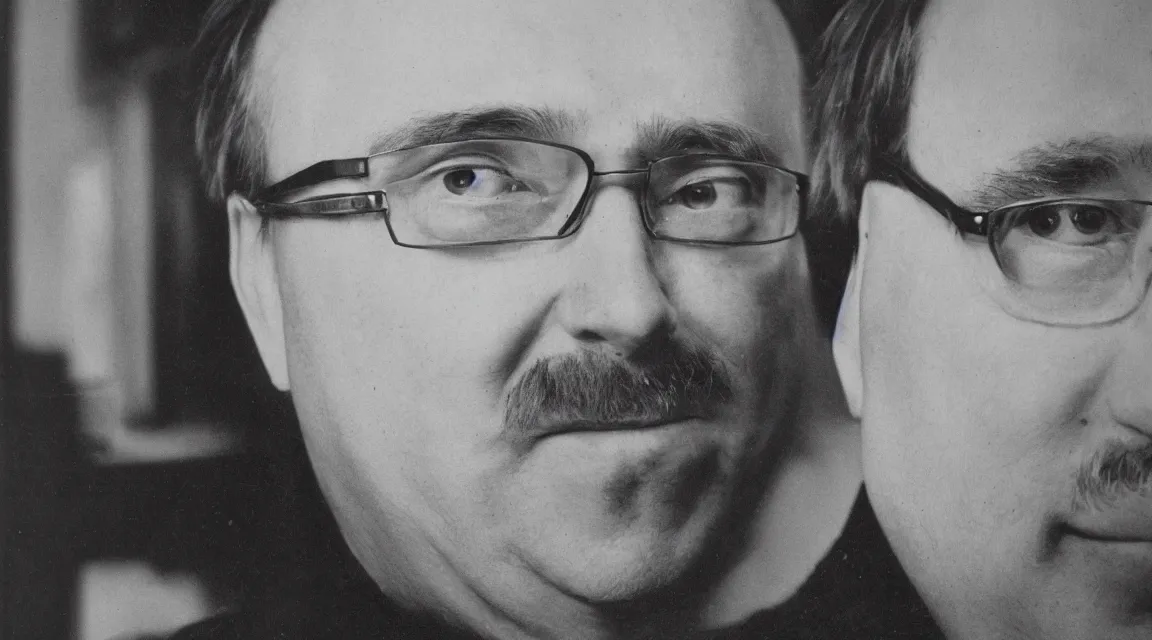 Prompt: portrait of Linus Torvalds taked by Ansel Adams