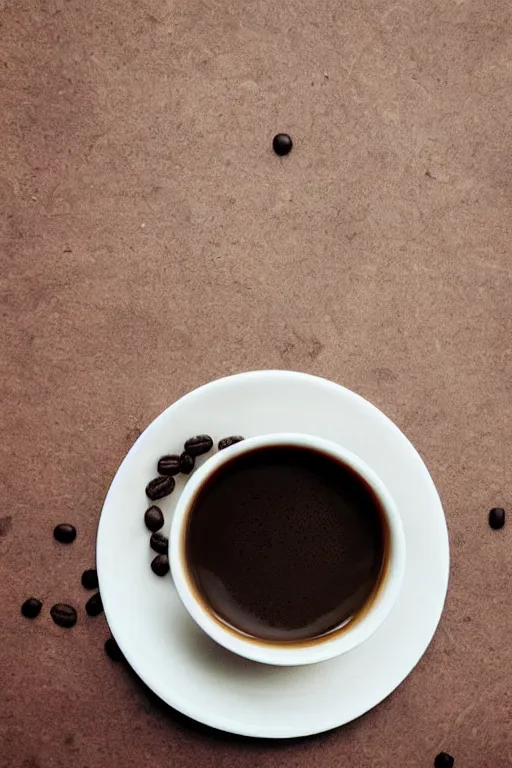 Prompt: minimalist boho style art of a cup of coffee