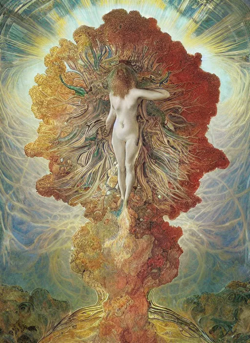 Prompt: abiogenesis, by ernst haeckel and john singer sargent and agostino arrivabene and joaquin sorolla