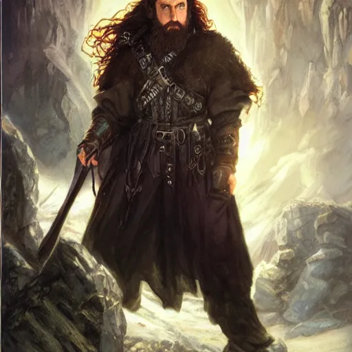 Image similar to Thorin Oakenshield by Mark Brooks, Donato Giancola, Victor Nizovtsev, Scarlett Hooft, Graafland, Chris Moore