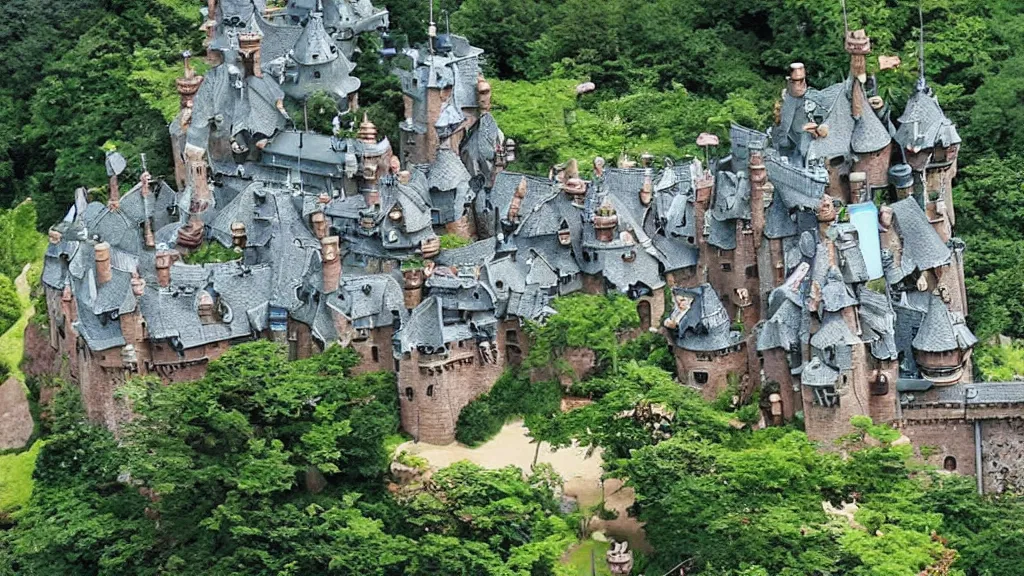 Prompt: Castle ghibli studio