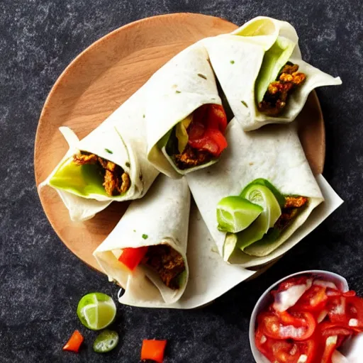 Image similar to nacho wraps for dinner