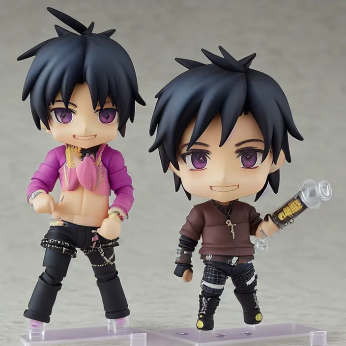 Image similar to Lil Uzi Vert, An anime Nendoroid of Lil Uzi Vert, figurine, detailed product photo