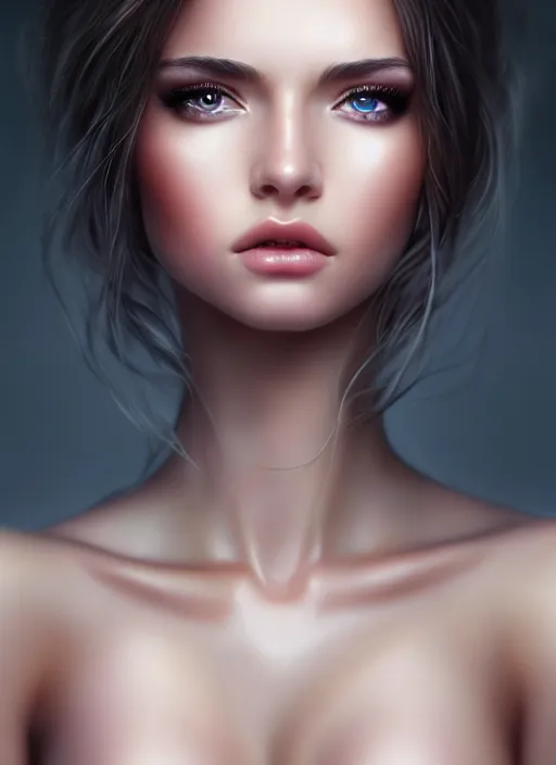 Image similar to a gorgeous female photo, professionally retouched, realistic, smooth face, perfect eyes, symmetrical, full body shot, wide angle, sharp focus on eyes, 8 k high definition, insanely detailed, intricate, elegant, art by artgerm