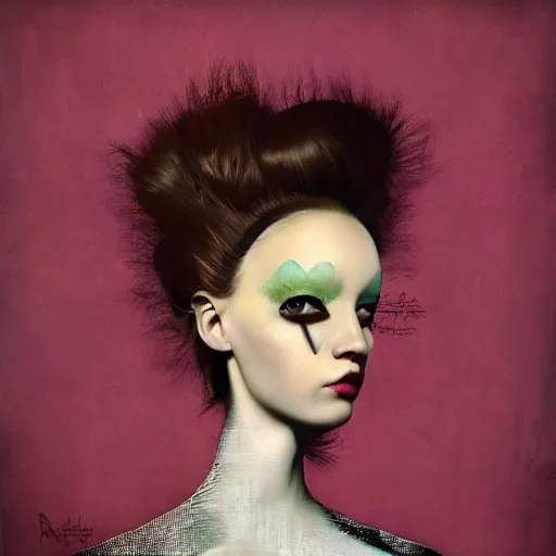 Image similar to Female Painting by Ray Caesar, asymmetrical, Organic Painting, Matte Painting, geometric shapes, hard edges by Ray Caesar