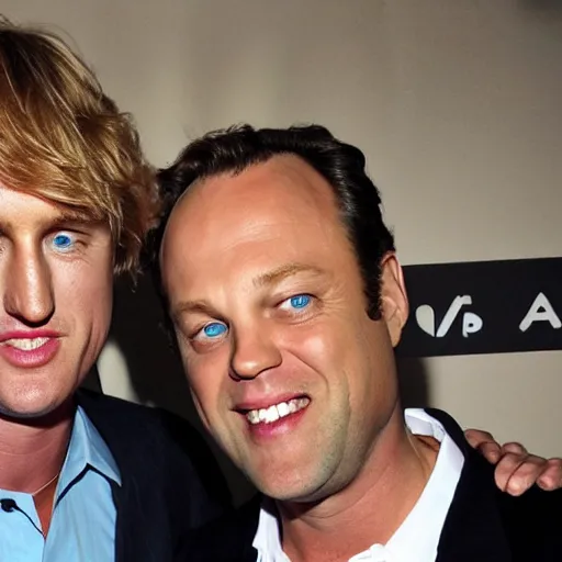 Image similar to owen wilson hanging out with vince vaughn