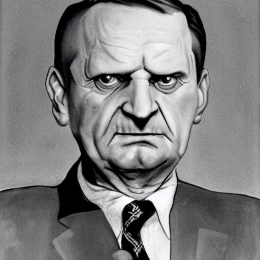 Image similar to A strudio portrait of Olof Palme