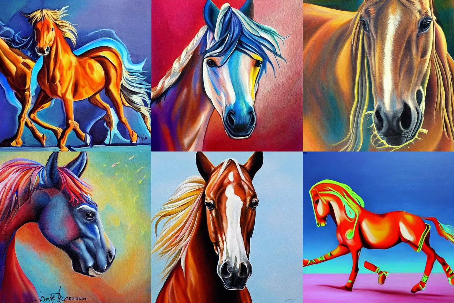 beautiful painting of a horse with nike shoes on | Stable Diffusion ...