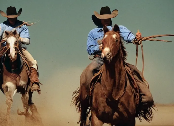 Image similar to a cowboy horse chase vigilantes with face masks disguise, shoot out, exploding horse wide shot, from the hit 1 9 9 0 s tv show on tnt