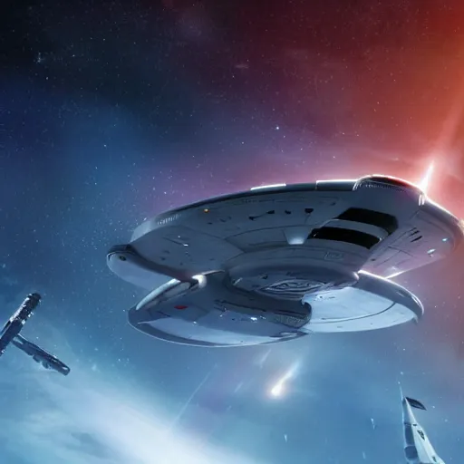 Prompt: star trek 2 0 2 2 starship designs 4 k hdr preview