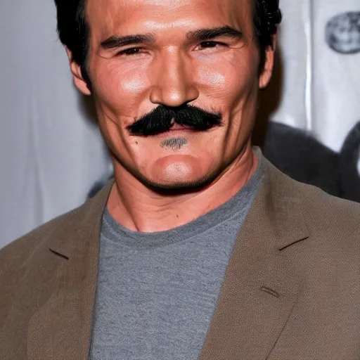 Prompt: is it burt reynolds, or is it pedro pascal? I can't tell