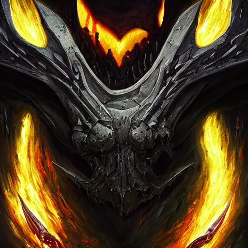 Image similar to deathwing the destroyer ultra detailed digital art, artstation hall of fame gallery, editors choice, #1 digital painting of all time, most beautiful image ever created, emotionally evocative, greatest art ever made, lifetime achievement magnum opus masterpiece, the most amazing breathtaking image with the deepest message ever painted, a thing of beauty beyond imagination or words