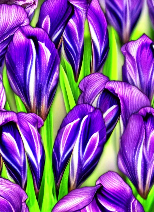 Image similar to montage of thin ringshaped irises, detailed colored textures, eyelashes, advanced art, art styles mix, from wikipedia, wet relections in eyes, sunshine, hd macro photograph, from side, grid of various eye shapes