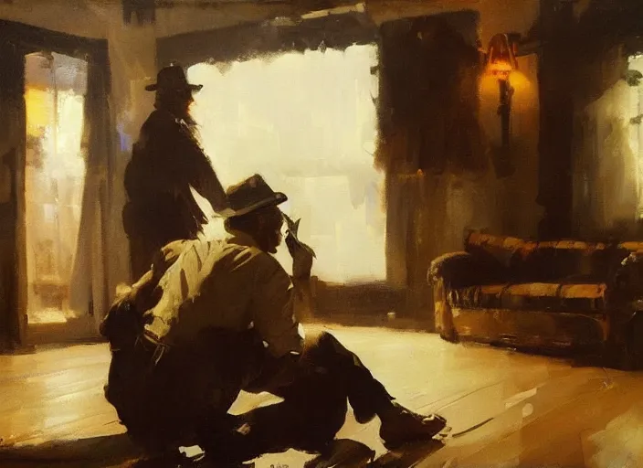 Prompt: oil painting of whiskey bottle, art by anders zorn, wonderful masterpiece by greg rutkowski, beautiful cinematic light, american romanticism by greg manchess