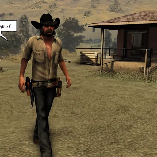 Prompt: john marston smoking weed with cj in san andreas