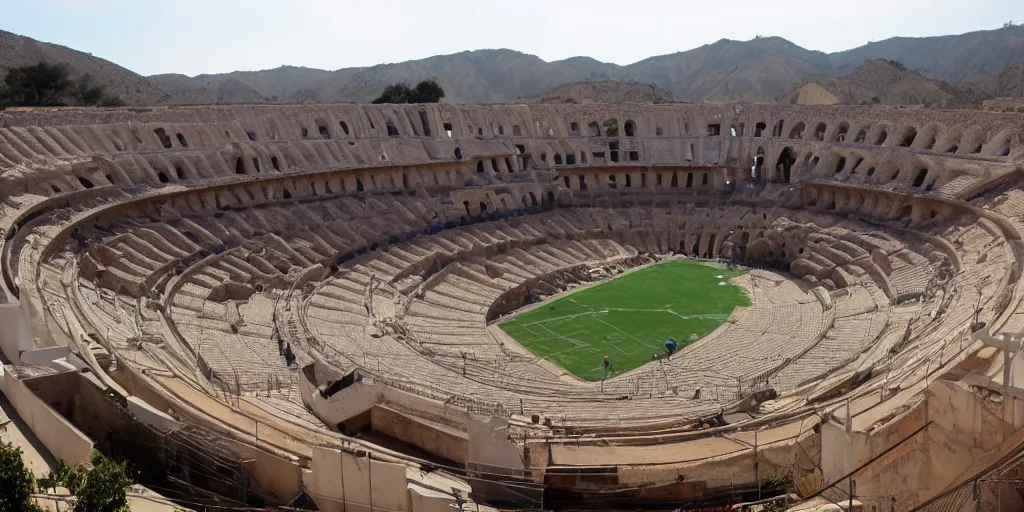 Image similar to coliseum chuquicamata