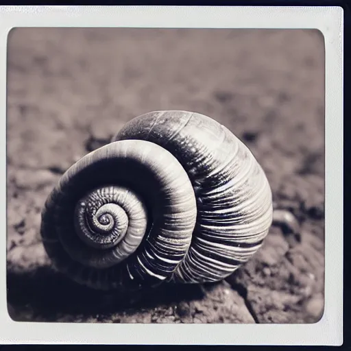 Image similar to snail polaroid