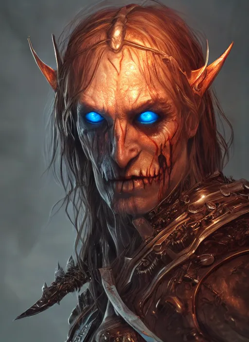 Image similar to undead human, ultra detailed fantasy, elden ring, realistic, dnd character portrait, full body, dnd, rpg, lotr game design fanart by concept art, behance hd, artstation, deviantart, global illumination radiating a glowing aura global illumination ray tracing hdr render in unreal engine 5