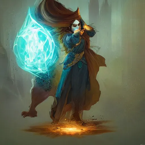 Prompt: “an augmentation sorcerer uses magic to enlarge pet corgi, Simic experiment, Magic the Gathering, D&D, fantasy, intricate, cinematic lighting, highly detailed, digital painting, artstation, concept art, smooth, sharp focus, illustration, art by Artgerm and Greg Rutkowski and Alphonse Mucha”