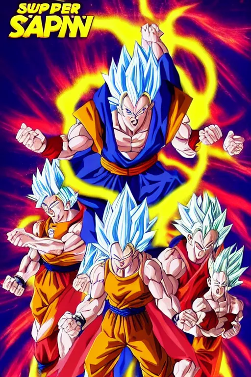 Image similar to super saiyan 4