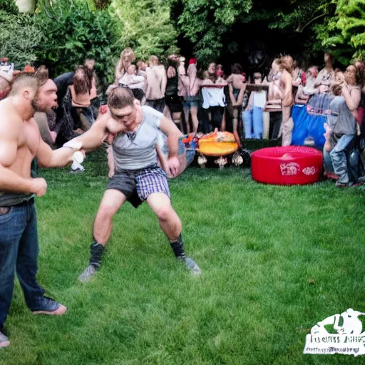 Image similar to fuggler backyard wrestling