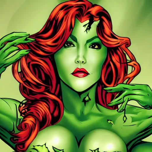 Image similar to poison ivy from batman