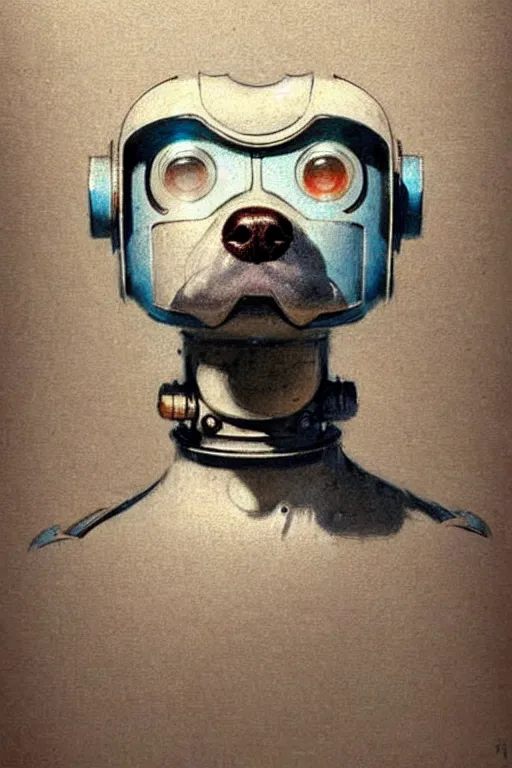 Image similar to ( ( ( ( ( 1 9 5 0 s retro future robot android dog. muted colors. ) ) ) ) ) by jean - baptiste monge!!!!!!!!!!!!!!!!!!!!!!!!!!!!!!