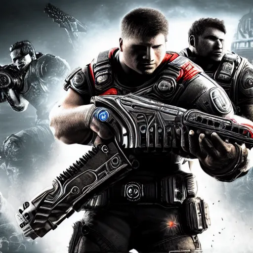 Image similar to Gears of War in Gears of War