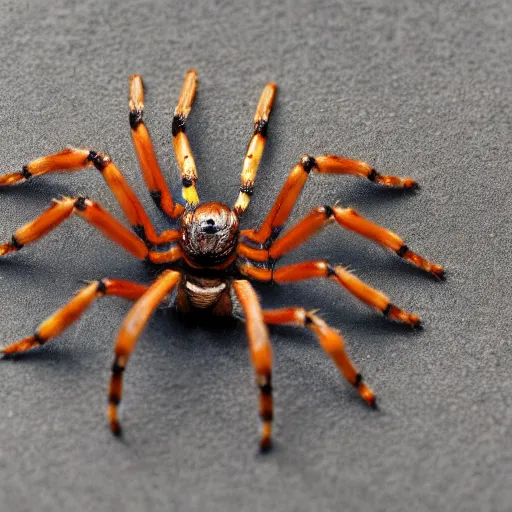 Prompt: spider with human arms