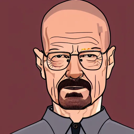 Prompt: walter white as a female, high quality digital art