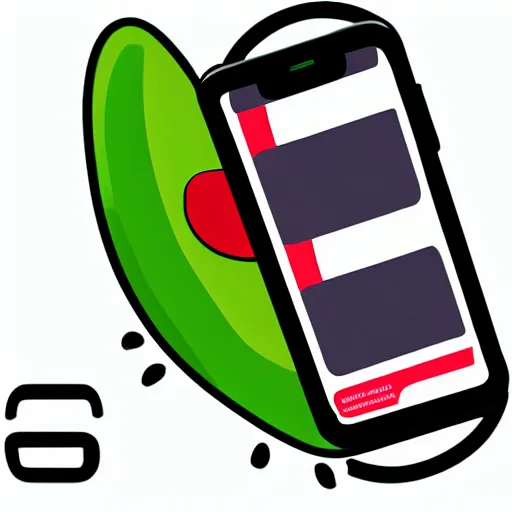 Image similar to ios app icon, travel, avocado