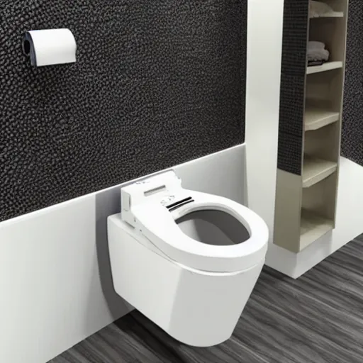 Image similar to 1. 5 x scale toilet