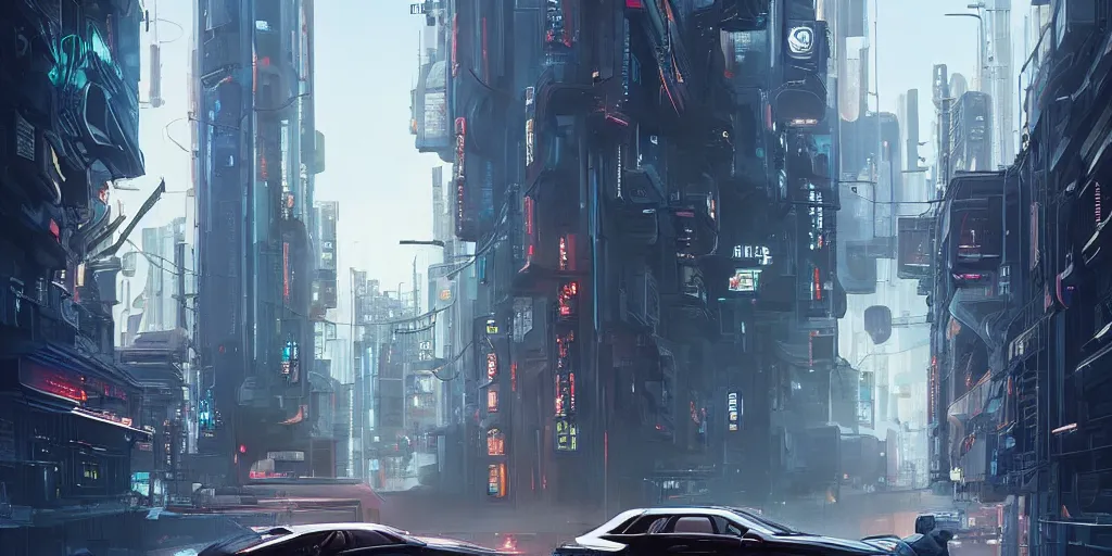 Sci-Fi Cyberpunk City 4K Wallpaper #108