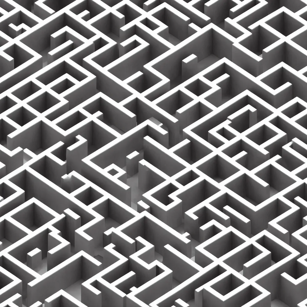 Image similar to wimmelbilder maze made of building blocks, isometric, octane render, unreal engine