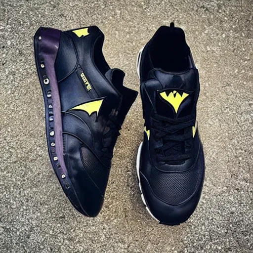 Image similar to batman reebok sneakers