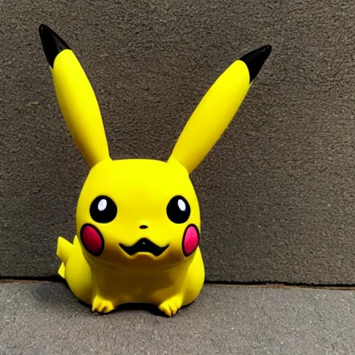 Image similar to a rubber Pikachu