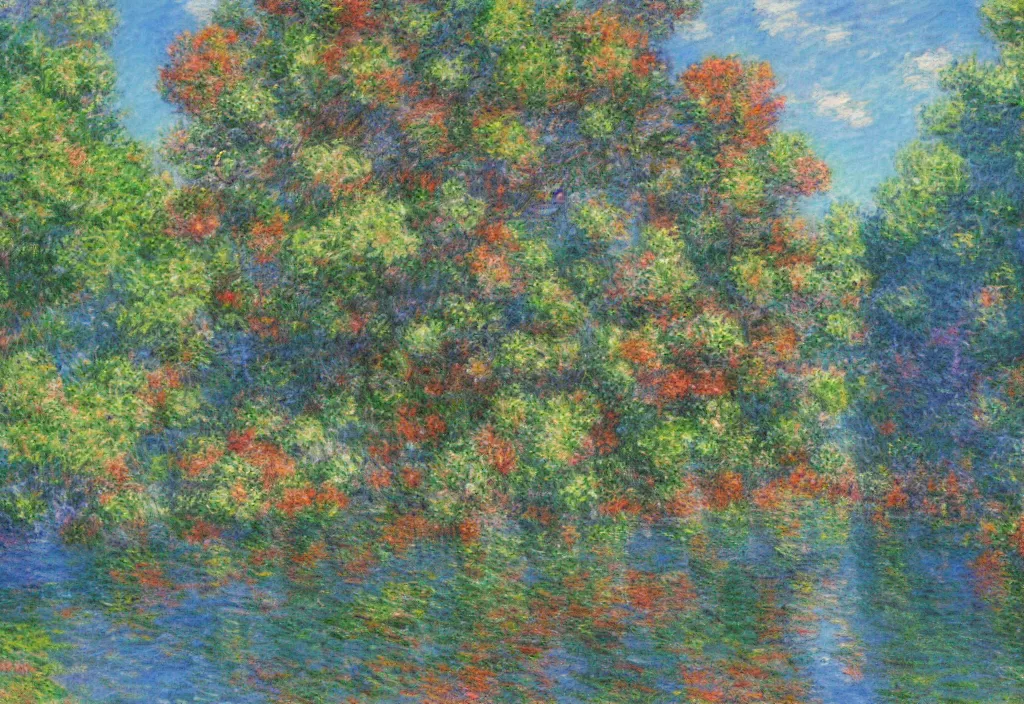 Image similar to anime scenery, very anime scenery in impressionist style, trending artwork, anime painter studio, by claude monet