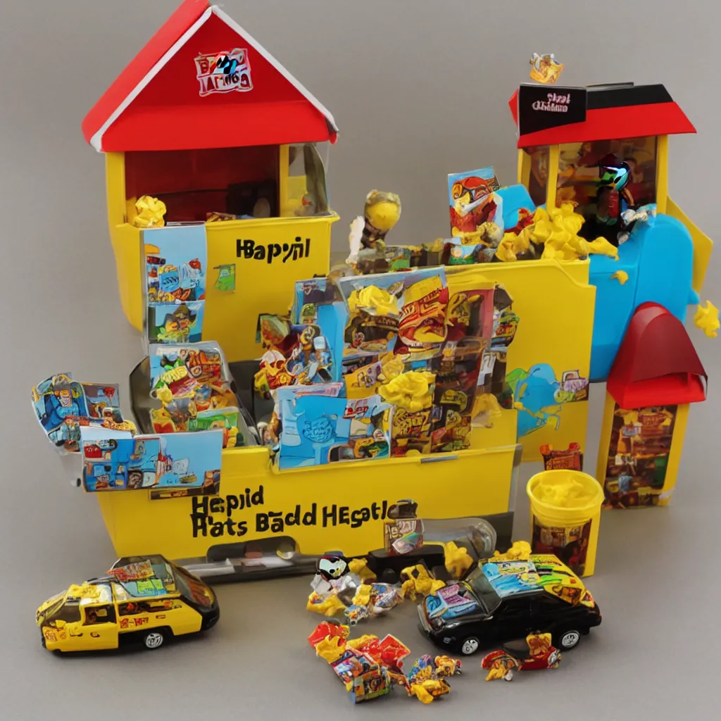 Image similar to breaking bad happy meal toy, photo