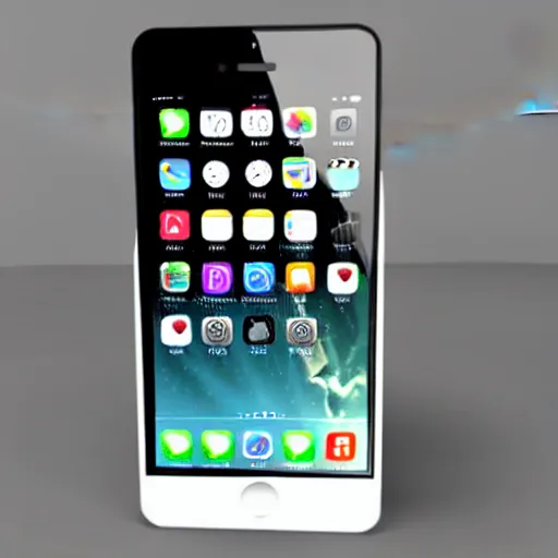 Prompt: 3d render of the new iPhone 29