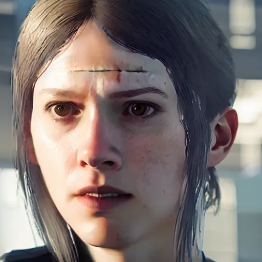 Image similar to Character portrait of Kara from the game Detroit : Become Human