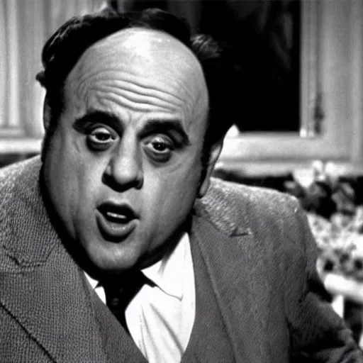 Prompt: Danny Devito in Citizen Kane