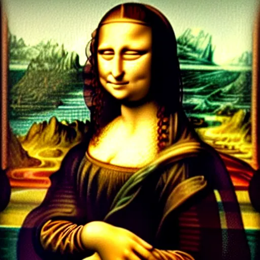 Prompt: The Mona Lisa as a cat, painting by Leonardo Da Vinci, renaissance art, oil on canvas