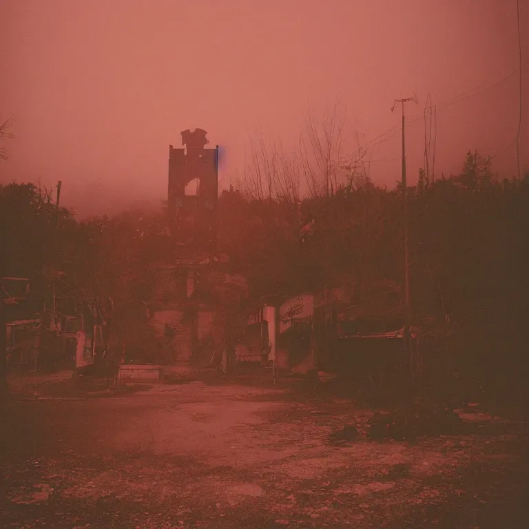 boards of canada hell sightseeing album cover, film, Stable Diffusion