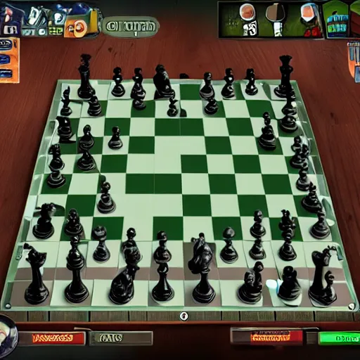 Image similar to zombies vs chess, the new android game that everyone is playing. advertising