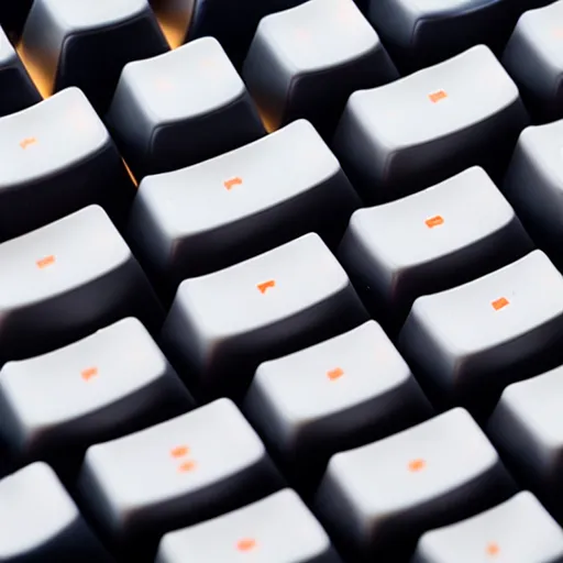 Prompt: keyboard keycaps, sushi, cute, plastic, product photograph, 4 k