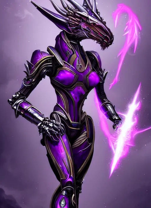 Prompt: galactic hyperdetailed elegant beautiful stunning giantess anthropomorphic mecha hot female dragon goddess, sharp spines, sharp metal ears, smooth purple eyes, smooth fuschia skin, silver armor, bigger than galaxy, epic proportions, epic scale, macro giantess, warframe, destiny, furry, dragon art, goddess art, giantess art, furaffinity, octane render