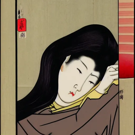 Image similar to shunga art