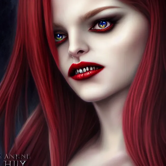 Prompt: beautiful vampire queen, highly detailed, full length, 4 k, hdr, smooth, sharp focus, high resolution, award - winning photo, artgerm, illustrated by anne stokes, photorealistic