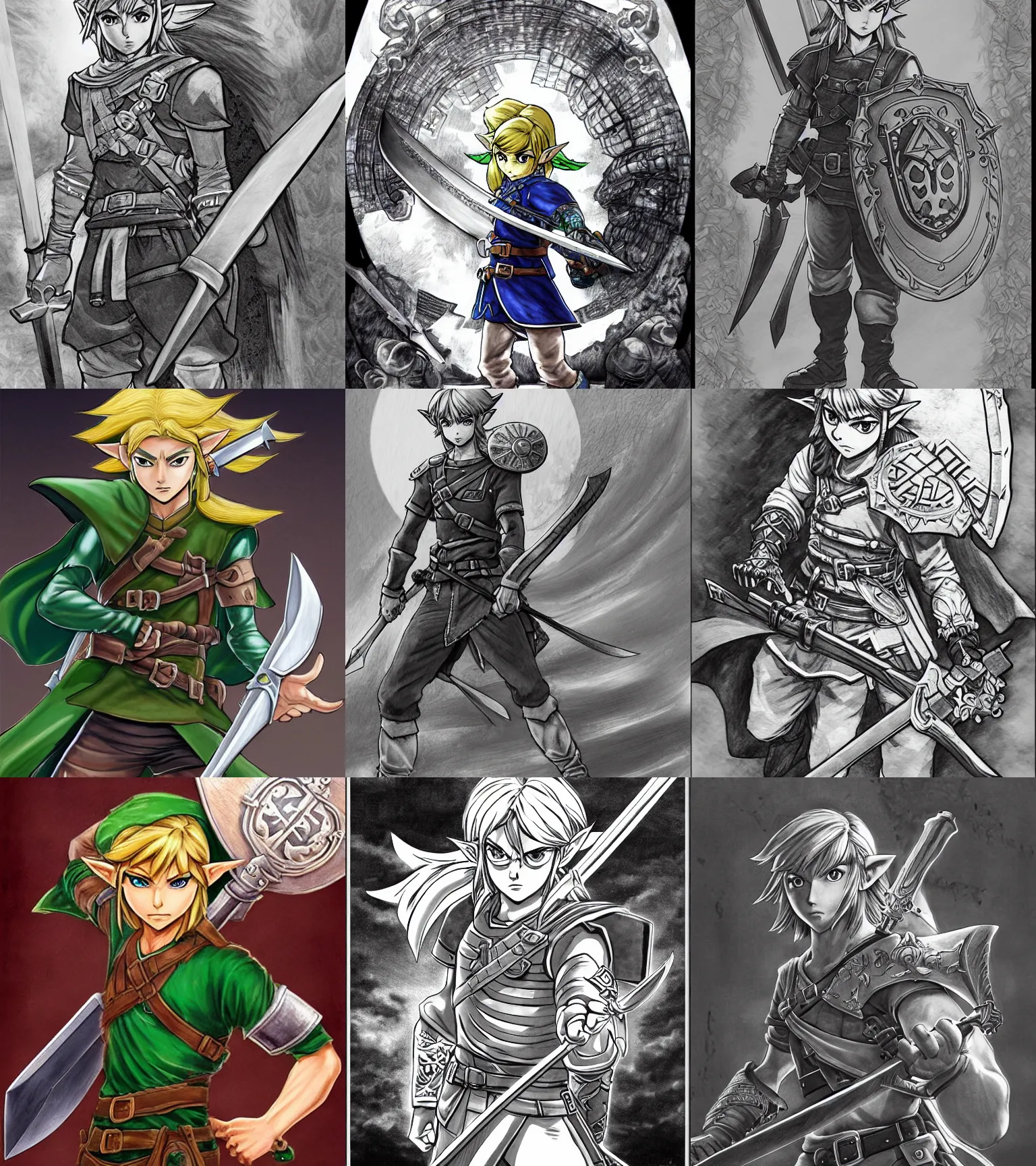 ArtStation - Link from The Legend Of Zelda - Ocarina Of Time