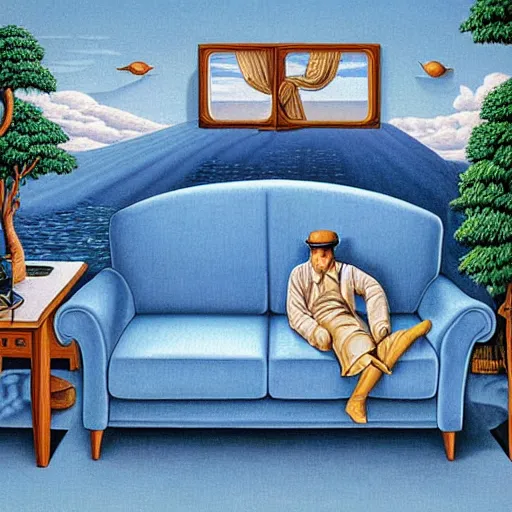 Image similar to a couch by rob gonsalves